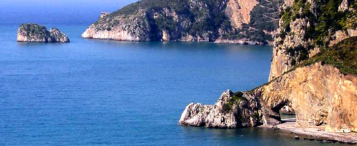 Palinuro spiaggia dell’Arco Naturale