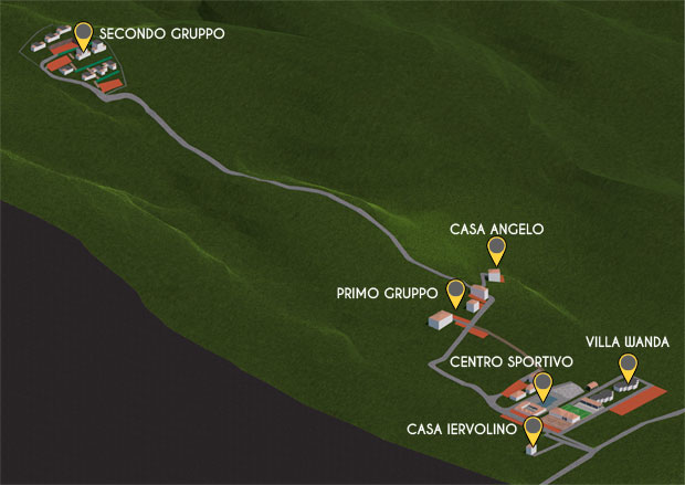 mappa del residence trivento palinuro